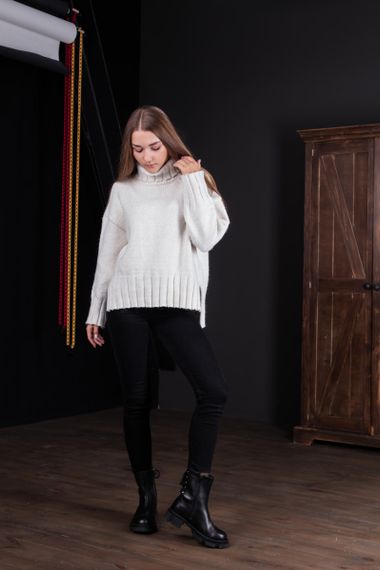 Ботинки женские Fashion Jinx 3344 37 размер 24 см Черный | Зображення 8