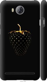 Чохол на Huawei Y3II / Y3 2 Чорна полуниця "3585m-495-24368"