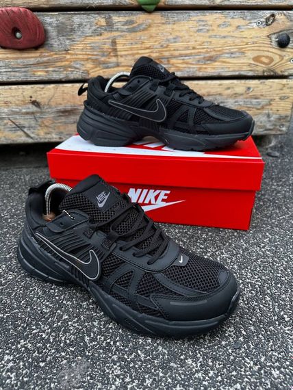 Кросівки Nike V2K Run (Ліцензія) all black | Зображення 1