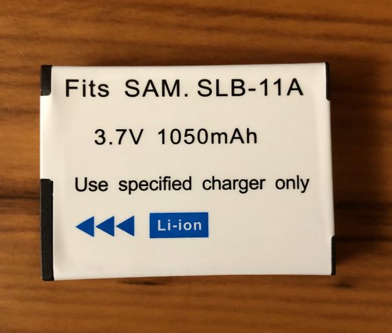 Акумулятор для фотоапаратів Samsung SLB-11A 1050 mAh (Digital) | Зображення 1
