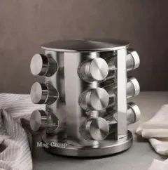 Карусель для спецій Spice carousel 12 відсіків. Контейнери для спецій | Зображення 3