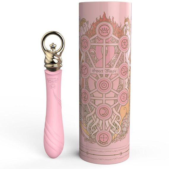 Вібратор для точки G із підігрівом Zalo Sweet Magic - Courage Fairy Pink Sex Aura | Зображення 3