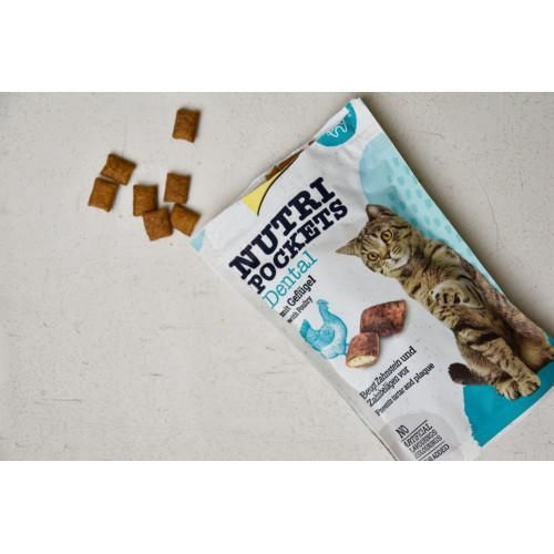 Витаменное лакомство GimCat Nutri Pockets Dental для кошек, для зубов, 60 г | Зображення 3