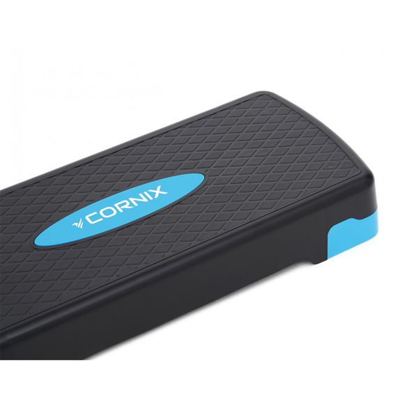 Степ-платформа 2-ступінчаста Cornix 68 х 28 х 10-15 см XR-0191 Black/Blue | Зображення 3