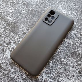 Чохол Candy Silicone для Xiaomi Redmi 10 колір Чорний