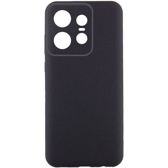 Чехол Silicone Cover Lakshmi Full Camera (AAA) для Motorola Edge 50 Pro Черный / Black