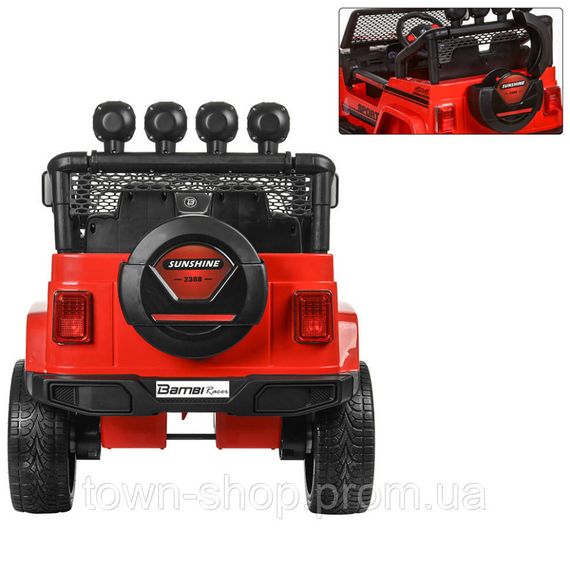 Детский электромобиль джип Bambi Racer M 3237EBLR-3 до 30 кг | Зображення 2