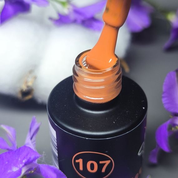 Гель-лак для ногтей Bee Nails 107 (тыквенный) 8мл