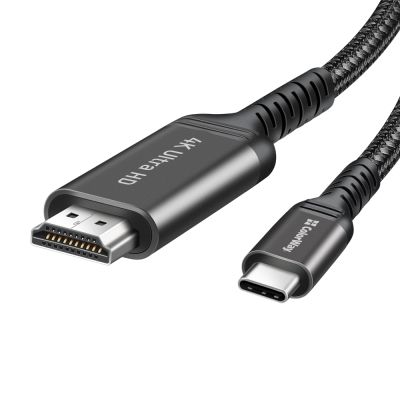 Кабель мультимедийный USB-C to HDMI M 2.0m 4K60Hz black ColorWay (CW-CBCHD077-BK) | Зображення 8