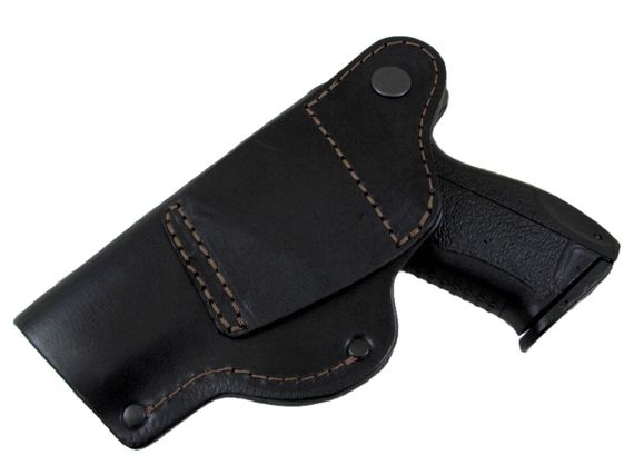 Кобура Форт-17 поясна формована шкіра чорна | Зображення 1