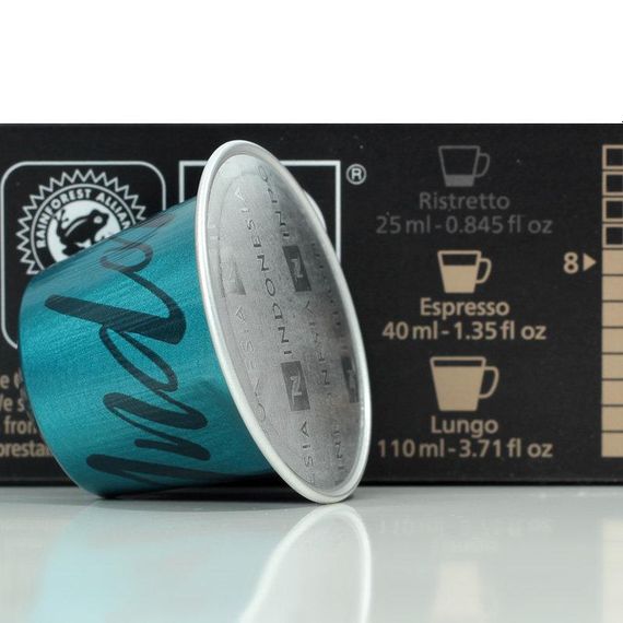 Кофе в капсулах Nespresso Indonesia 8 Швейцария тубус 10 шт | Зображення 1