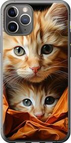 Чохол на iPhone 11 Pro Котики 2 із силікону FCh_008306