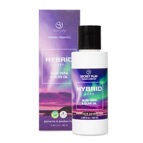 Лубрикант - Secret Play Hybrid Aloe Vera & Olive Oil, 100 мл (09.2026)
