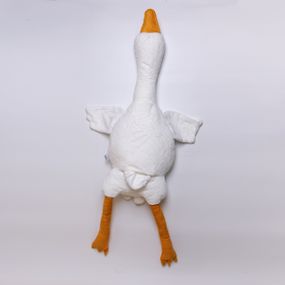 Мягкая игрушка-подушка с пледом внутри Гусь-обнимусь 135 (см) игрушка плед 3 в 1 детский плюшевый плед Белый 520-6W