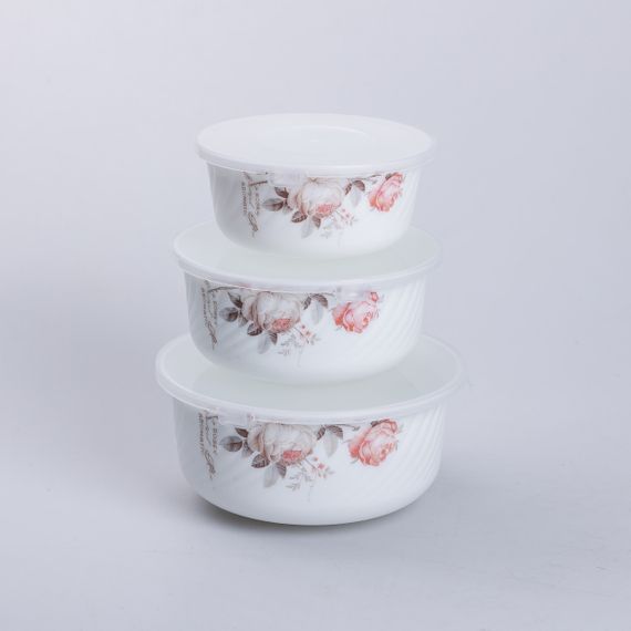 Набор пищевых контейнеров керамических Rose Hip 0,55/0,95/1,35 л | Зображення 7