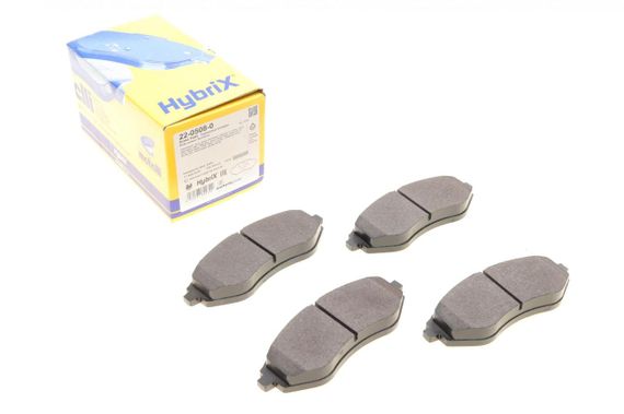 Колодки гальмівні передні Chevrolet Aveo Kalos Daewoo Kalos 03- 22-0508-0