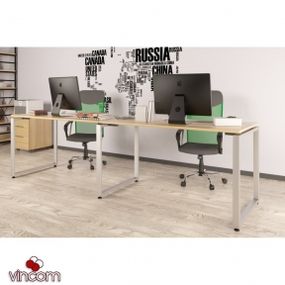 Cтол двойной Loft design Q-135-2 Q-135-2 Дуб Борас
