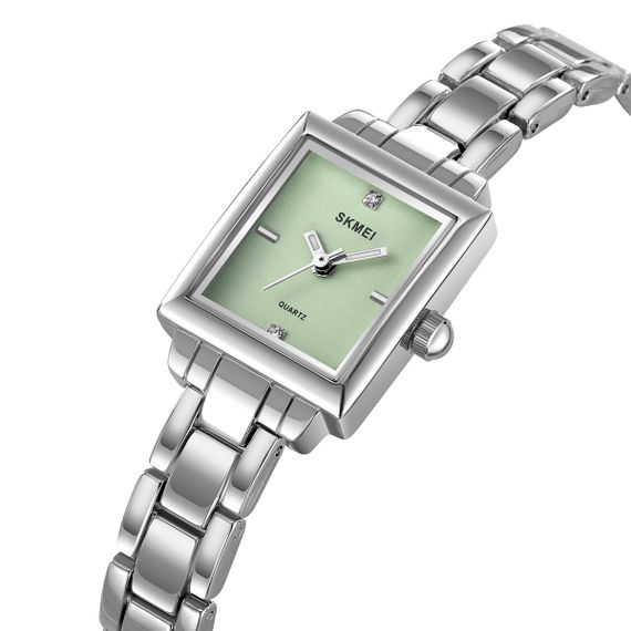 Жіночий годинник Skmei 2315SIGN Silver-Green | Зображення 1
