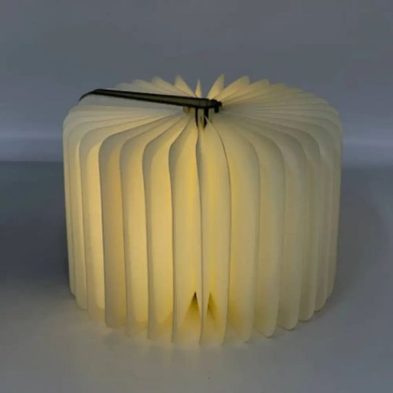 Настільна лампа світильник у формі книги Foldable Book Lamp Нічник для дитячої кімнати 7259 | Зображення 2