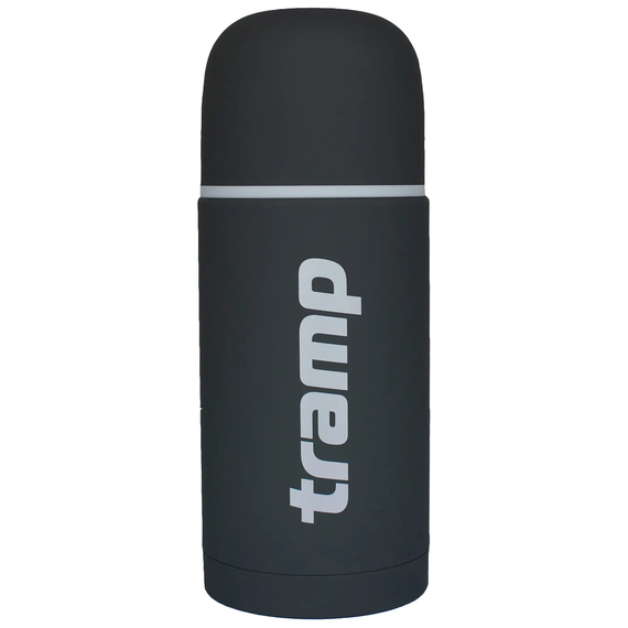 Термос Tramp Soft Touch 0,75 л сірий | Зображення 1