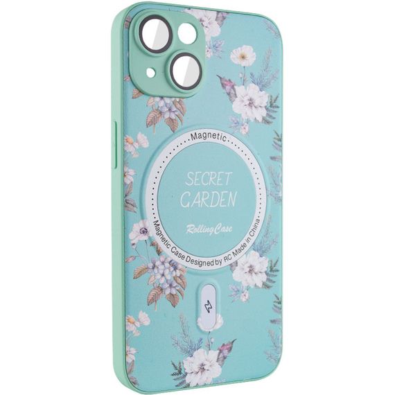 TPU+PC чохол Secret Garden with MagSafe для Apple iPhone 15 (6.1") | Зображення 1