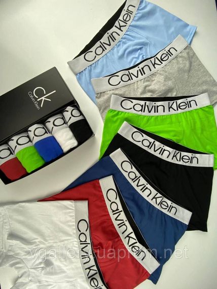 Подарочный набор мужского белья Calvin Klein Steel 45 в коробке - цена поштучно  - размер 3XL | Зображення 9