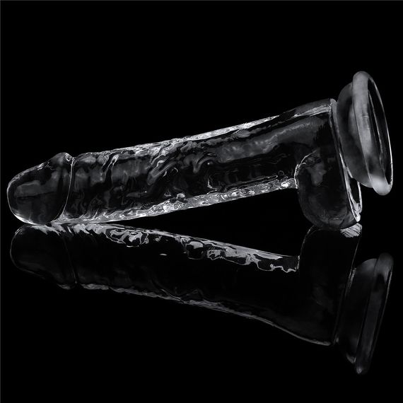 Фалоімітатор - Flawless Clear Dildo 7.5" Clear Sex Aura | Зображення 3