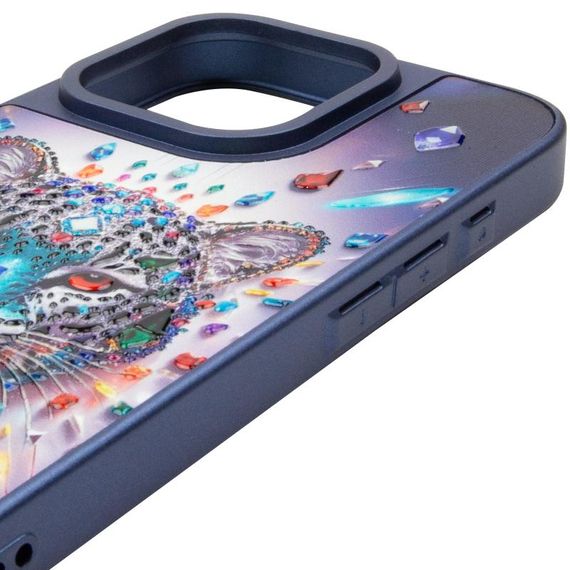 Чохол TPU+PC Crystal Hunt with Magnetic Fit для Apple iPhone 16 Pro (6.3") Blue | Зображення 3