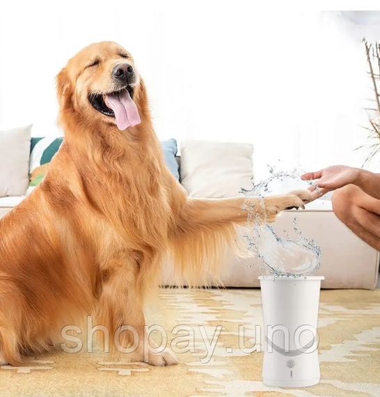 Лапомийка Pet Foot Wash 827-6 Автоматичний очищувач собачих лап з юсб USB | Зображення 1