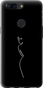 Чехол на OnePlus 5T Силуэт1 "4590u-1352-17620"