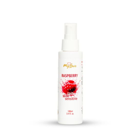 Інтимний гель-лубрикант - MyLove Taste-Slide Sensitive Raspberry, 100 мл