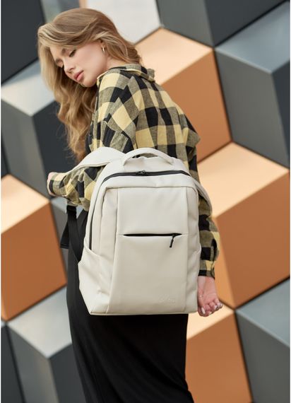 Жіночий рюкзак Sambag ZARD сірий 40 х 28 х 14 см (25428030) | Зображення 6