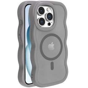 Чехол TPU+PC Undine with MagSafe для Apple iPhone 15 Pro (6.1") Grey