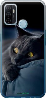 Чохол на Oppo A53 Димчастий кіт "825u-568-2448"