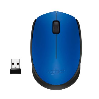 Миша LOGITECH Wireless Mouse M171 синій (910-004640)