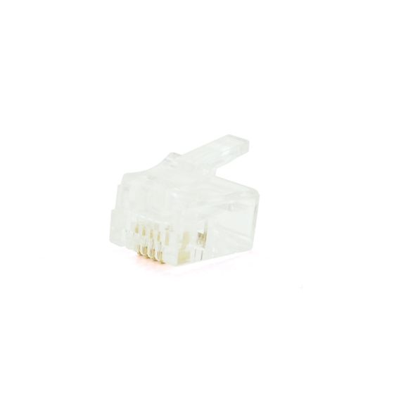 Коннектор PiPo RJ-11 6P4C UTP Cat-3 (100 шт / уп.)