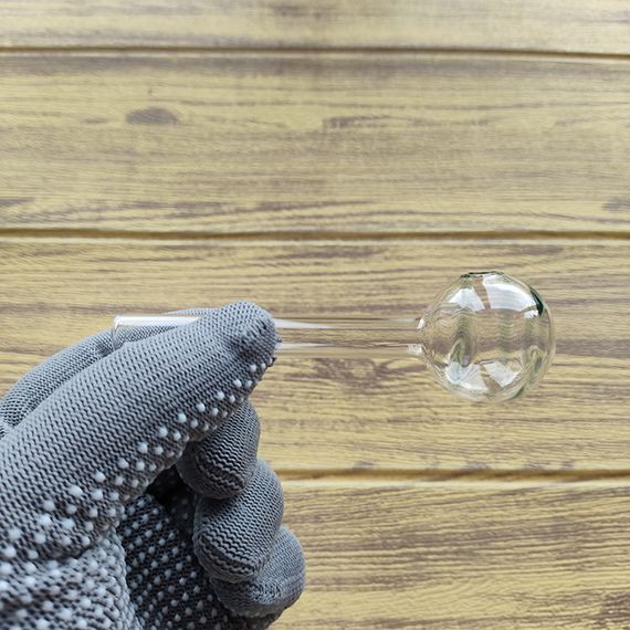 Стеклянная трубка Tigris Oil Clear Green | Зображення 1