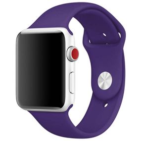 Силіконовий ремінець для Apple Watch 42(ser.1-3)/44/45/46/49mm Фіолетовий / Amethyst