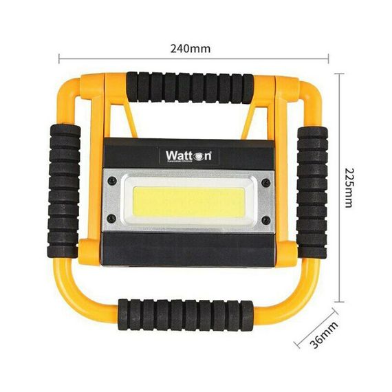 Прожектор переносний світлодіодний 1300 Лм Watton WT-328 (46351-WT-328_294) | Зображення 7