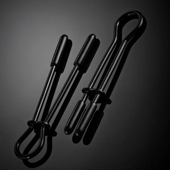 Затискачі для сосків Guilty Pleasure Tassel Tease Clamps, чорно-золоті Sex Aura | Зображення 6