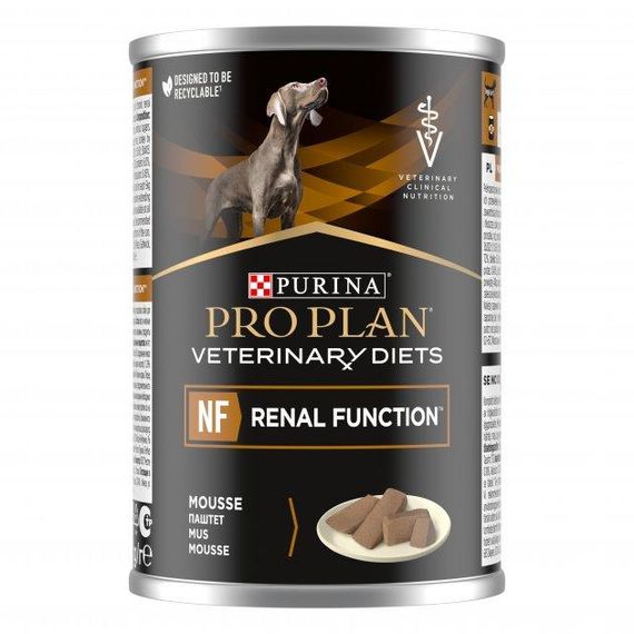 Вологий лікувальний корм Purina Pro Plan Veterinary Diets для собак з захворюванням нирок 12шт*400г