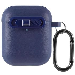 Футляр Frosted для наушников Airpods 1/2 Blue