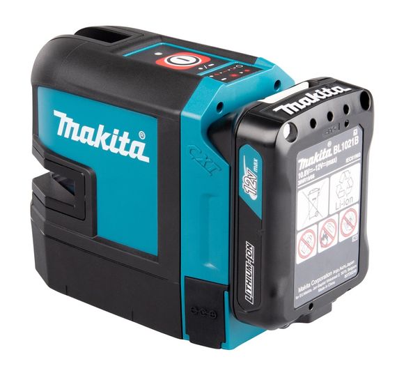 Нівелір лазерний акумуляторний Makita SK106DZ (25 м, 2 промені, червоний, CXT, без акумулятора та зарядного пристрою) | Зображення 6