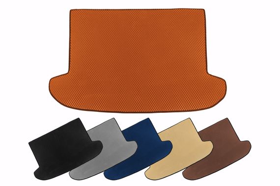 Коврик в багажник EVA (Оранжевый) для Seat Tarraco 2018- гг