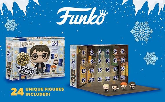 Адвент Календарь Гарри Поттера. Funko Pop! Advent Calendar Harry Potter. Новогодний набор фигурок Фанко Поп | Зображення 1