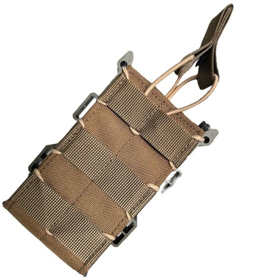 Підсумок відкритий каркасний для 1 магазину АК Cordura койот (LE3659) | Зображення 1