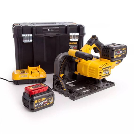Пила дискова занурювальна акумуляторна 165*20мм DeWALT DCS520T2 | Зображення 1