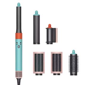 Мультисталер для волосся Airwrap Complete Long 6 насадок, блакитний X9PBL