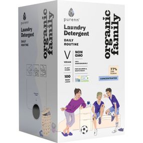 Гель для стирки Purenn Organic Family Daily Routine для цветных и белых вещей с Малиной 3 л (4751024880869)