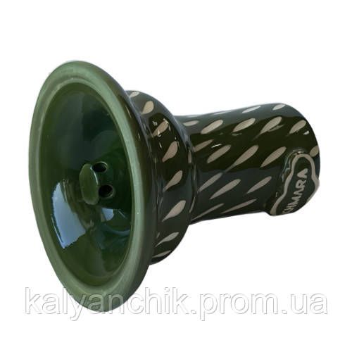 Чаша для кальяна Khmara Tulipa-F Beam Green | Зображення 1